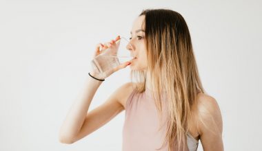 Drink lots of water while dieting